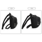 decouvrez notre sacoche de jambe noire en tissu oxford chic et pratique de jambe 209 1