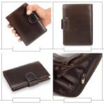 elegance audacieuse le portefeuille biker cuir pour un style inegale portefeuille 446 1