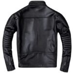 élégance Audacieuse : Perfecto Noir En Cuir Pour Homme Modernes!