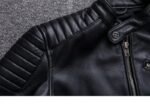 élégance Audacieuse : Perfecto Noir En Cuir Pour Homme Modernes!