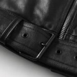 elegance et confort le gilet biker en cuir ultime 154 1