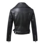 elegance et confort reunis avec notre perfecto simili cuir vestes pour femme 563 1