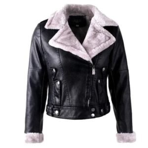 elegance et confort votre blouson cuir pour toutes les occasions s vestes pour femme 888 1