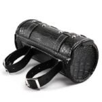 elegance et praticite sacoches de fourche moto croko noir cn de fourche 409 1