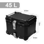 elegance et robustesse le top case moto en aluminium ideal case 717 1