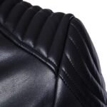 elegance instantanee avec notre veste biker en simili cuir noir vestes pour homme 490 1