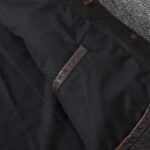 elegance intemporelle blouson vintage en cuir marron pour homme vestes pour homme 867 1