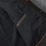 élégance Intemporelle: Blouson Vintage En Cuir Marron Pour Homme