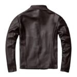 elegance intemporelle veste biker cuir homme marron vintage vestes pour homme 520 1