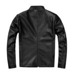 elegance intemporelle veste biker cuir homme marron vintage vestes pour homme 760 1