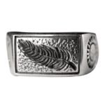 elegance mystique la bague plume argent pour les bikers audacieux 55 876 1