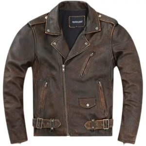 elegance ultime perfecto marron en cuir pour les riders styles m 53 58kgs vestes 222 1