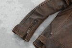 elegance ultime perfecto marron en cuir pour les riders styles vestes pour homme 604 1