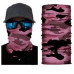 élégant Tour De Cou Moto En Camouflage Rose Pour Vos Balades à Moto!