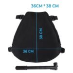 elevez votre confort avec notre coussin moto universel 36cm x 38cm selles 215 1