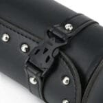 élevez Votre Style Avec Les Sacoches Tfx En Simili Cuir Pour Fourche Moto!