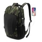 emportez lessentiel avec notre petit sac a dos moto etanche usb vert sac a dos moto 655 1
