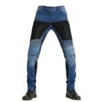 Enfilez Le Style Avec Notre Jean Renforcé De Moto Moderne! Sans Protection / s