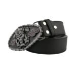 equipez vous avec la ceinture homme biker a taille ajustable noir ceinture 899 1