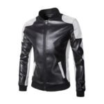 Faites Sensation Avec Notre Veste En Simili Cuir Style Motard !