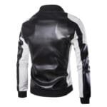 Faites Sensation Avec Notre Veste En Simili Cuir Style Motard!