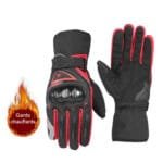 Gants Chauffants: Votre Allié Pour Des Trajets Moto Chauds Cet Hiver! Rouge / m