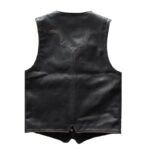 gilet biker en cuir lincontournable du style eternel 553 1