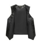 gilet biker en cuir marron vintage charme et robustesse a letat pur 865 1