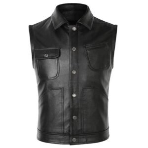 gilet biker en cuir plus quun simple style une audace intemporelle s 550 1