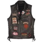 Gilet Cuir Biker Noir : Le Style Audacieux Qui Vous Démarque !