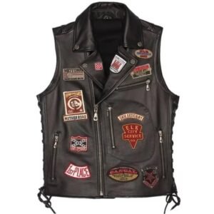 Gilet Cuir Biker Noir : Le Style Audacieux Qui Vous Démarque !