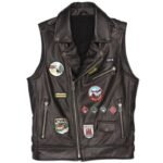 Gilet Cuir Biker Noir : Le Style Audacieux Qui Vous Démarque !
