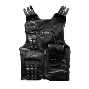 Gilet Cuir Biker Pour Homme : L’audace à Chaque Virage !