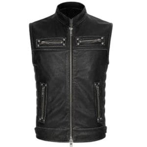 Gilet Cuir Homme: L’alliance Parfaite De Style Et Robustesse! s