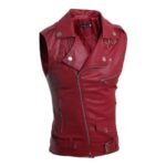 Gilet Sans Manche En Cuir Homme : L’élégance Intemporelle Révélée !