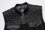 Gilet Soa Cuir : élégance Et Robustesse Pour Les Passionnés De Route !