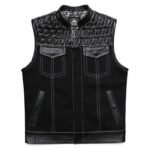 Gilet Soa Cuir : élégance Et Robustesse Pour Les Passionnés De Route !