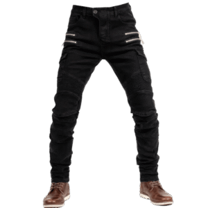 jean de motard noir vivez laventure avec style audacieux sans protection s 474 1