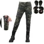 Jean De Moto Militaire Femme : Style Audacieux Et Protection Optimale !