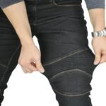jean noir moto style badass et protection assuree pantalon jean homme 856 1