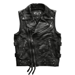 Le Gilet Biker En Cuir : Plus Qu’un Simple Accessoire De Liberté!