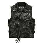 Le Gilet Biker En Cuir: Plus Qu’un Simple Accessoire De Liberté! - m - 55 à 60kgs