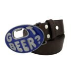 liberez le plaisir ceinture biker decapsuleur ajustable marron ceinture 544 1