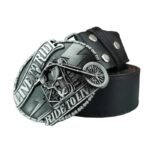liberez votre esprit de biker avec la ceinture homme motard noir ceinture 264 1
