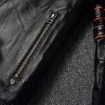 Libérez Votre Esprit Rebelle Avec La Veste Biker En Cuir Noir !