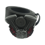liberez votre style avec la ceinture homme biker born to be free noir ceinture 596 1