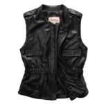 Libérez Votre Style Avec Notre Veste Gilet Cuir Biker Audacieuse !
