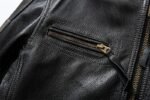 Liberté Sur Deux Roues : Blouson Cuir Avec Renforts Aux épaules!