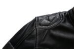 Liberté Sur Deux Roues : Blouson Cuir Avec Renforts Aux épaules!