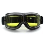 lunette biker harley elegance intemporelle pour le authentique jaune moto 670 1